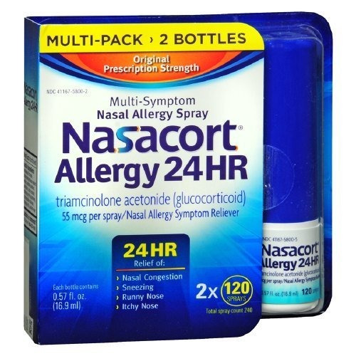 Nasacort Nasal Spray, 240 Recuento Total De Aerosol