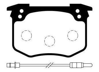 Pastilla Freno Peugeot 504/505 (5448)