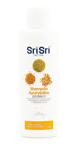 Shampoo Ayurvédico Proteico Srisri - 200ml