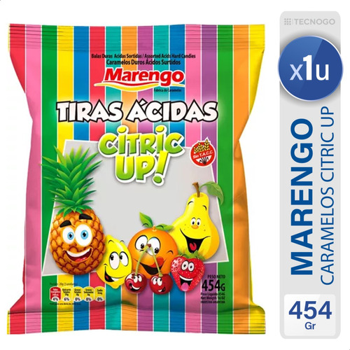 Tiras Acidas Marengo Citric Up Sin Tacc - Mejor Precio