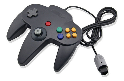 Joystick Control Mando Compatible Nintendo 64 Negro