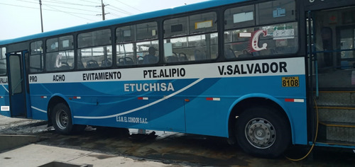 Bus Urbano Iveco Operativo Trabajando Con Ruta