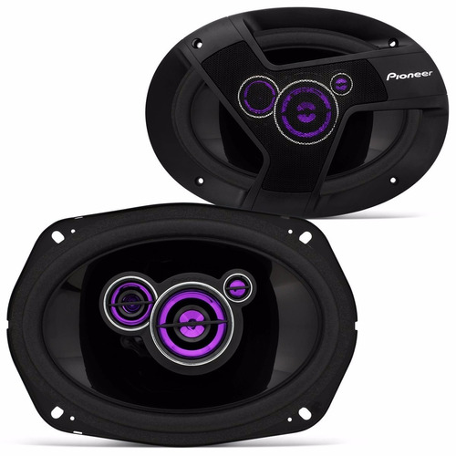 Alto Falante 6x9 Pioneer Ts 6960br 69 400w Quadriaxial Som