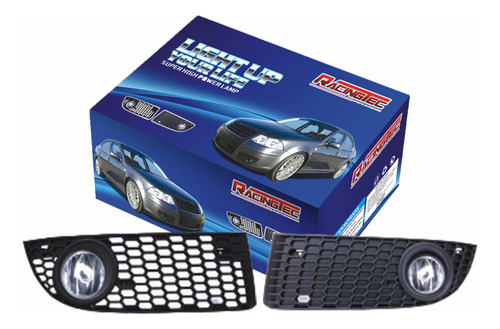 Kit Faros Niebla Jetta Clasico 2008 2009 A 2017 Con Rejilla