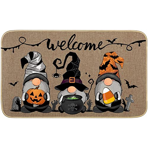 Tapete De Gnomos De Halloween, Tapete Decorativo De Gno...