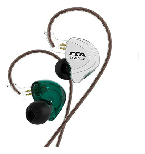 Cca C10 Auriculares In-ear Híbridos 5 Drivers, Alta Resoluci