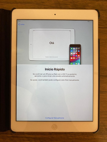 iPad Air Wi-fi 32gb Prata Model A1474 Md789br/a - Usado