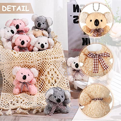 12 Piezas De Mini Osos De Peluche De 4 Pulgadas Conejo Cacho