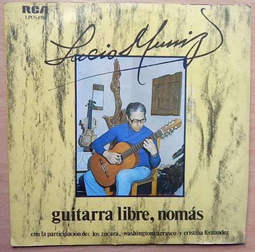 Lucio Muniz Guitarra Libre, Nomás Vinilo Lp