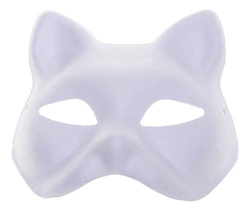 Máscaras Lisas Blancas En Blanco, 10 Unidades
