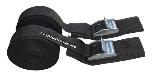 Imagen 4 de 6 de Par De Cinchas Sunchos Cinta 3,5 Mts Amarre Equipaje Atar Cw