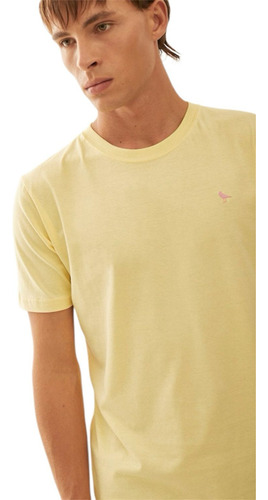 Remera Levitt Bordada De Algodón Jersey Holgada