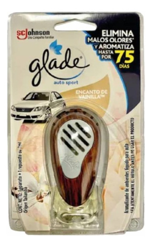 Glade Aromatizante Auto/sport - Difusor Con Repuesto Varieda