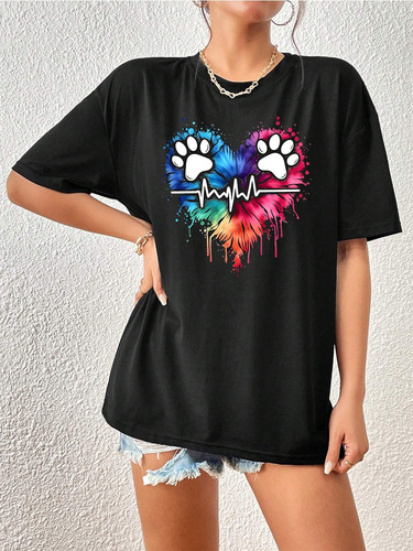 Camiseta De Moda Para Mujer, Calidad Sudadera Playera Mujer
