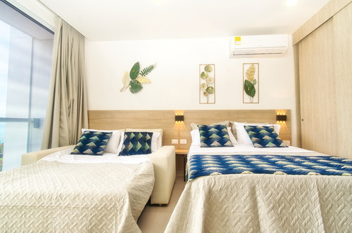 Increíble Apartamento En Santa Marta Frente Al Mar, Suite Hotelera