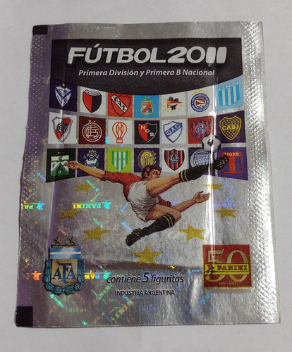 Sobre De Figuritas Cerrado Fútbol 2011 Primera Y Nacional B