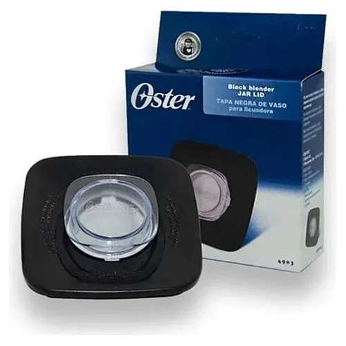 comprar  Tapa Cuadrada Negra Oster Para Vaso De Vidrio Cuadrado
