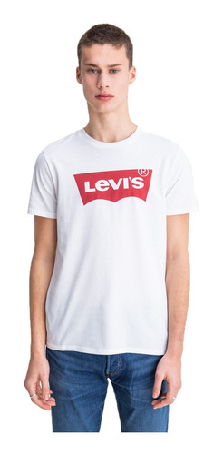 Remera Levi's Graphic Set In Neck Batwing White