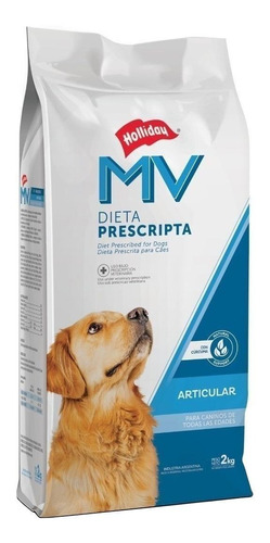 Alimento MV Dieta Prescripta Articular para perro todos los tamaños sabor mix en bolsa de 2kg