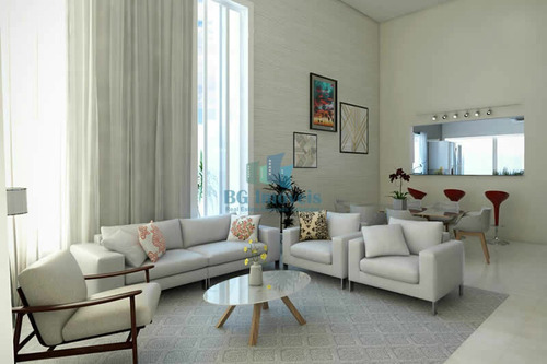 Imagem 4 de 21 de Casa Com Pé Direito Duplo De Alvenaria Com 162m² 3 Quartos 1 Suíte 2 Vagas Cobertas Em Sp - Bg21-483