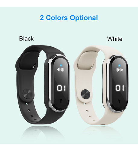 Reloj Pulsera Repelente De Mosquitos Ultrasonido M21 Usb Rec