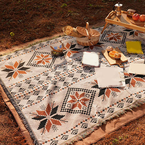 Manta Bohemia, Manta De Picnic, Alfombra De Viaje 90cmx180cm