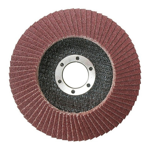 Imagen 5 de 10 de Amoladora Angular Total 750w Con 10 Discos Flap