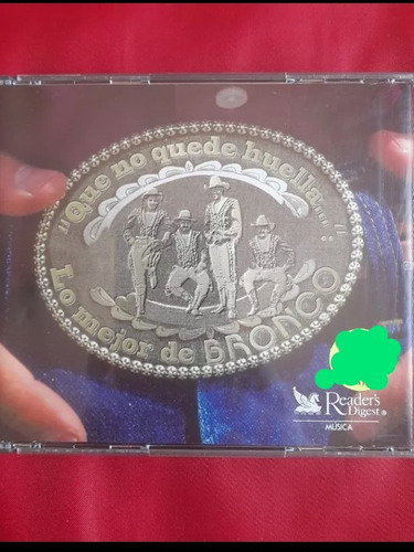 Bronco Set De3 Cds Que No Quede Huella/readres/buena Cond.