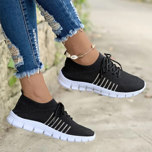 Zapatillas Deportivas Mujer Malla Transpirables Ligeras Dama
