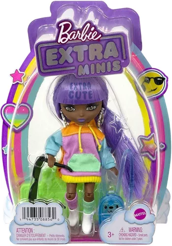 Mini Boneca Colecionável - Barbie Micro Collection - Fada Cabelo Roxo -  Mattel - Ri Happy