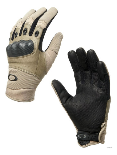 Luva Tática Oakley Factory Pilot Carbon Desert Khaki
