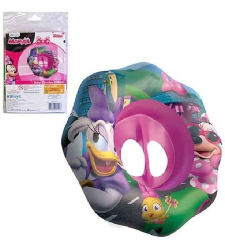 Boia Fralda Inflável Circular Minnie 62cm - Etitoys