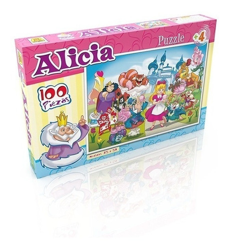 Puzzle Rompecabezas 100 Piezas Alicia Implás