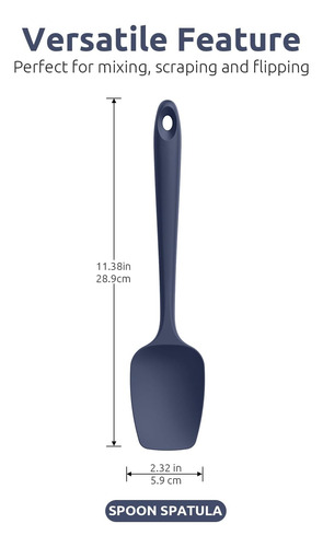 Juego De 3 Espátulas De Cuchara De Silicona Resistentes Al C