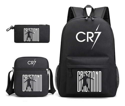 3 Piezas Mochilas De Cristiano Ronaldo 7