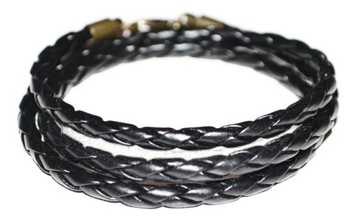 Colar Cordão E Gargantilha Couro Masculino E Feminino 5mm