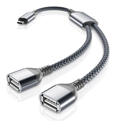 Adaptador Usb  De Cable  C Macho A Doble  Hembra De 1 P Ctr