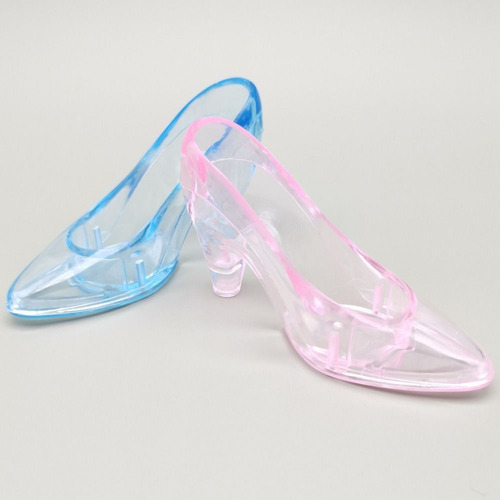 12 Minizapatillas De Cenicienta, Zapatos De Cristal De 3.5 P