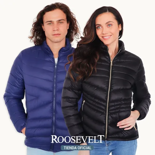 Chamarra roosevelt black new arrivals