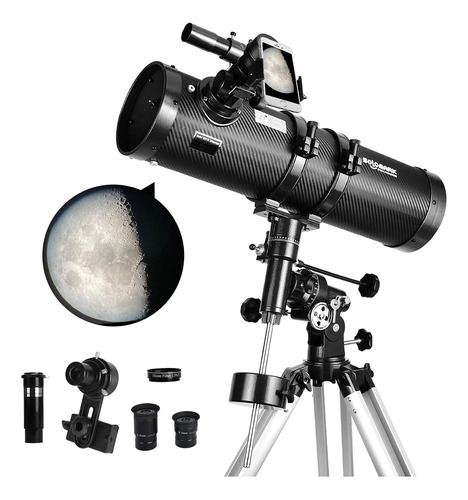 Telescope 130eq Newtonian Reflector Telescopios Para Adultos