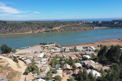 Vista Laguna De Cahuil