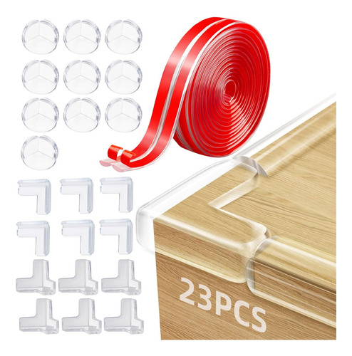 23pcs Esquineros Protectores Y Bordes Para Niño,tira