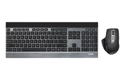 Kit Teclado Y Mouse Rapoo 9900m Multi-dispositivo 