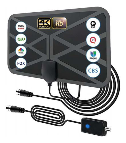 Antena De Tv Para Interiores, Antena De Tv Para Smart Tv Com