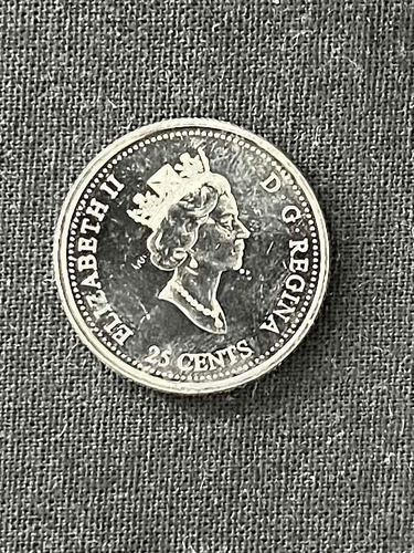 Imagen 3 de 4 de Canada - 25 Cents - Año 1999 - Km #352 - Noviembre