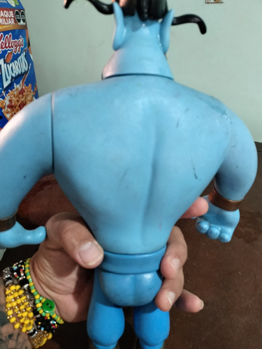 Figura De Acción Genio Aladdín Con Gorra De Goofy Vintage (Usado)