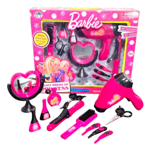 Set De Belleza Para Niñas Barbie Salón De Belleza