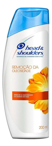  Shampoo Head & Shoulders Remoção Da Oleosidade 200ml