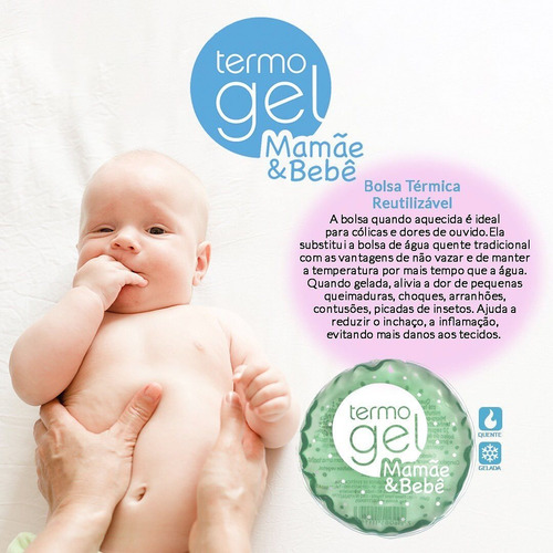 Nuevo significado Móvil Juguetón Bolsa Térmica Gel Baby Bebê Cólica Gases - 05 Unidades | Parcelamento sem  juros