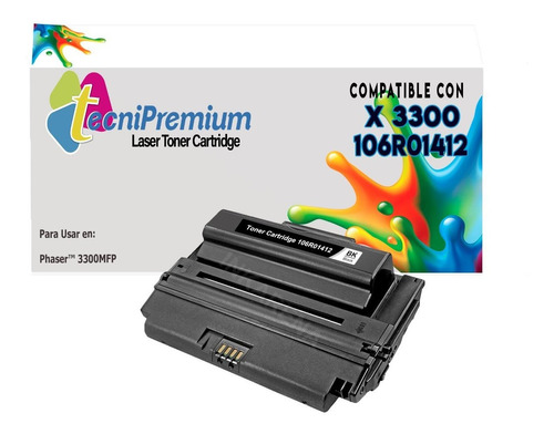 Toner Generico Para Xerox Phaser 3300mfp  106r01412 